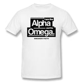 Air Jordan 1 Court Purple 1s Sneaker Tee Alpha Omega Shirt For Man