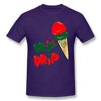 Air Jordan 1 Court Purple 1s Sneaker Tee Drip Drip Shirt For Man