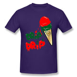 Air Jordan 1 Court Purple 1s Sneaker Tee Drip Drip Shirt For Man