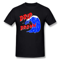 Air Jordan 1 Court Purple 1s Sneaker Tee Drip Or Drown t Shirt For Man