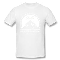 Air Jordan 1 Court Purple 1s Sneaker Tee Faith Can Move Mountains t Shirt For Man
