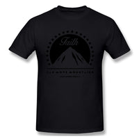 Air Jordan 1 Court Purple 1s Sneaker Tee Faith Can Move Mountains Shirt For Man