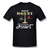 Air Jordan 1 Court Purple 1s Sneaker Tee Have Money Have Heart Shirt For Man