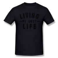 Air Jordan 1 Court Purple 1s Sneaker Tee Living My Best Life t Shirt For Man