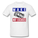 Air Jordan 1 Court Purple 1s Sneaker Tee Make Not Excuses Shirt For Man