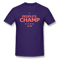 Air Jordan 1 Court Purple 1s Sneaker Tee People's Champ t Shirt For Man