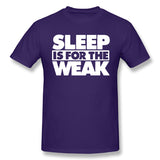 Air Jordan 1 Court Purple 1s Sneaker Tee Sleep Is For The Weak Shirt For Man