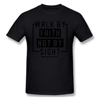 Air Jordan 1 Court Purple 1s Sneaker Tee Walk By Faith Not By Sight Shirt For Man