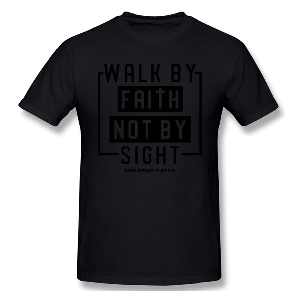 Air Jordan 1 Court Purple 1s Sneaker Tee Walk By Faith Not By Sight Shirt For Man