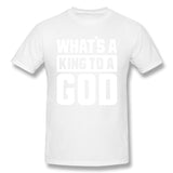 Air Jordan 1 Court Purple 1s Sneaker Tee What's a King To a God Shirt For Man