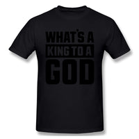 Air Jordan 1 Court Purple 1s Sneaker Tee What's a King To a God t Shirt For Man
