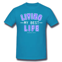 Air Jordan 1 Fearless 1s Sneaker Tee Living My Best Life Shirt For Man