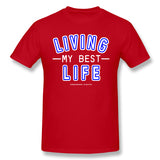 Air Jordan 1 Fearless 1s Sneaker Tee Living My Best Life Shirt For Man